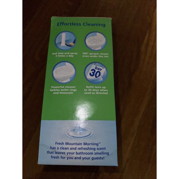 Scrubbing Bubbles One Step Toilet Bowl Cleaner Starter Kit Fresh Mountain - Picture 4 of 5